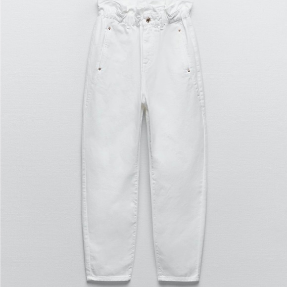 Zara paper bag jeans - Picture 1 of 3